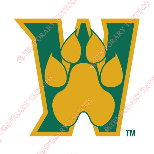 Wright State Raiders Customize Temporary Tattoos Stickers NO.7057
